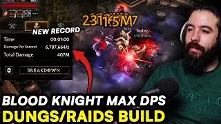 S-TIER Blood Knight Build Broke My DPS Record! (Dungeons & Raids)