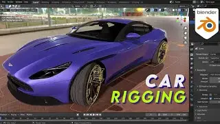 How to rig a car in blender | Car rig pro kit tutorial