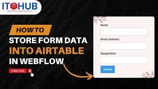 How to store webflow data into Airtable using form (hindi)