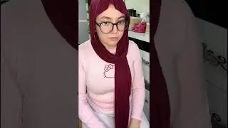 Türbanlı Kız Beyaz Daracık Eşofmanıyla (Bigo Live Türk)