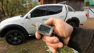 My first Mitsubishi L200 service. Santa Claus exists, and he lives in Koryazhma!