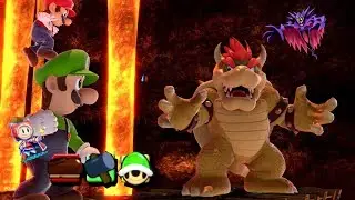 Smash Ultimate- Mario and Luigi Dream Team, Giant Battle!!!