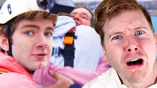 TommyInnit Pushed DanTDM Off A Bridge Reaction