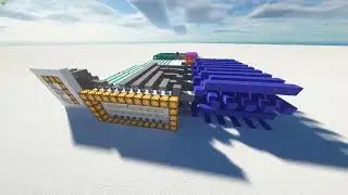 Minecraft 4 bit calculator #1 - addition