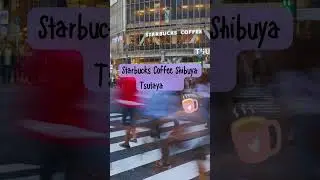 Best spots to see the Shibuya Crossing #japan #bucketlist #shorts   #traveltips