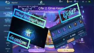 Çifte 11 elmas kasası çevirmeleri &120. kostümümü aldım bı ho alırım :D    -Mobile Legends Bang Bang