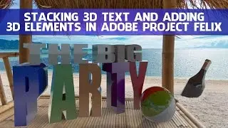 3D Text with Photoshop and Project Felix