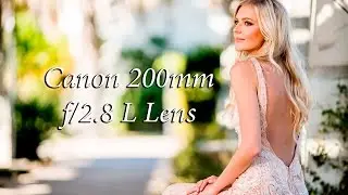 First shoot using the Canon 200mm f/2.8 lens with the Sony A7Rii- Commercial Fashion Photography