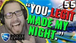 Laugh-Out-Loud Rocket League Cast: My Teammate's Over-the-Top Reaction | 55 | Rocket League