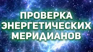 Проверка энергетических меридианов