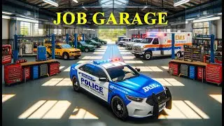 JOB GARAGE CREATOR FIVEM | ESX/QBCORE