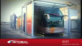 EQUIPO PARA LAVADO AUTOMATICO DE FLOTAS DE AUTOBUSES