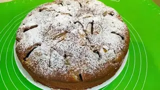 Ароматный и вкусный пирог с нектарином ! 