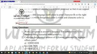 CS401 Current midterm Paper Spring 2023||CS401 Current midterm paper