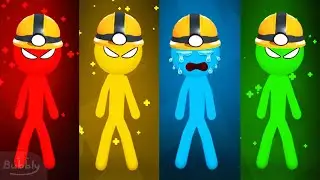 😎 Stickman Random MINIGAMES Tournament - Stickman Party Gameplay