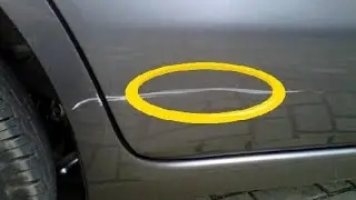 CARA MENGHILANGKAN GORESAN DALAM PADA CAT MOBIL PALING MUDAH DAN CEPAT