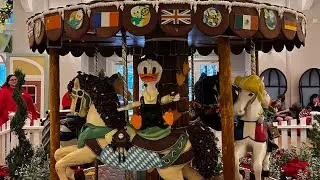 Christmas Gingerbread Carousel: Disneys Beach Club Resort