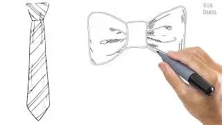 Dibujo de Corbata dia del Padre, Como Hacer una Corbata Dibujo Facil