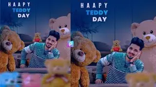 PicsArt Photo Editing Tutorial | Picsart Teddy Day Photo Editing 2023 | Valentine | Editz Club