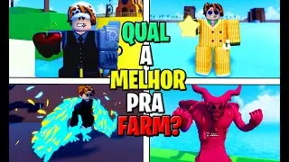 OPE OPE, PHOENIX, VENOM E LIGHT DESPERTADA, QUAL A MELHOR PRA FARM NO ONE FRUIT SIMULATOR - ROBLOX