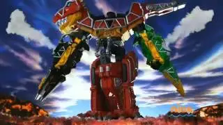 Power Rangers Dino Charge - All Megazord Fights