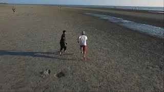 Chased by DJI Phantom 3 Pro in Bagan Lalang Beach