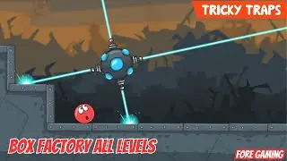 Red Ball 4 Box Factory All Levels With Golden Ball
