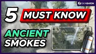 5 MUST KNOW Smokes for ANCIENT in CS2