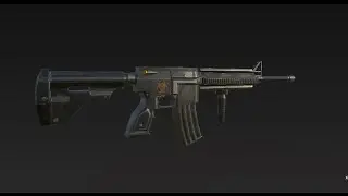 Modeling & texturing - gun -  3ds max - Substance painter tutorial part - 1