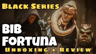 Bib Fortuna Hasbro 6” Black Series Figure Unboxing and Review