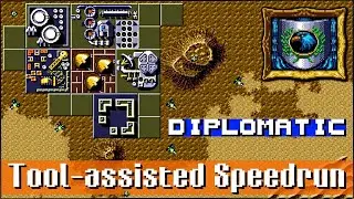 [TAS] Дюна 2 - (Genesis) Атридесы Миссия 2 in 3m 45s [Former WR] by (oldchild - youtube)