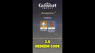 (Expired) Redeem Code 2.8 Genshin Impact 