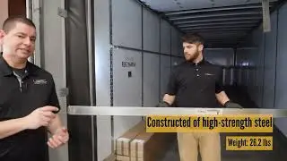 US Cargo Control Adjustable Steel Shoring Beam with Easy-Release Ends | Extends from 92