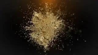 Golden Splash Logo Reveal-After Effects Template Videohive