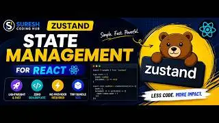 #5 Zustand State Management in React  TypeScript | Complete Beginner to Advanced Tutorial | React 19