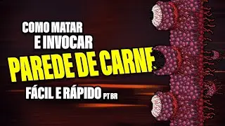 Terraria como invocar e derrotar a Parede de Carne