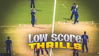 9 Run Needed in 6 Balls 😱 Opponent Shocked 😱 Low Score Thrill in Real Cricket 24 🏏