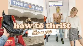 10 TIPS on HOW TO THRIFT | A beginners guide to thrifting | Find trendy clothes at the thrift store