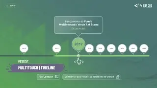 VERDE | MULTITOUCH TIMELINE