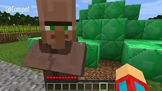 ЗАЧЕМ ЖИТЕЛЬ РАСПРОДАЛ ВЕСЬ СВОЙ ДОМ В МАЙНКРАФТ   Компот Minecraft
