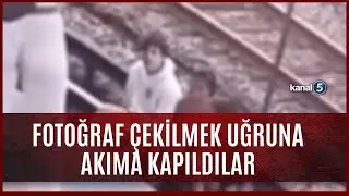 Tren Raylarında Fotoğraf Çektirmek İsteyen Gençler Elektrik Akımına Kapıldı