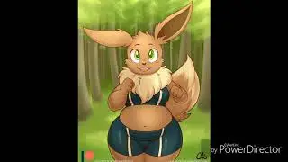 Anthro female eevee Subliminal