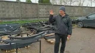 Усиление рессор Хундай ХД120 с помощью мощного подрессорника.