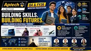 Aptech FY26 Investor Presentation | Growth & Expansion Plans