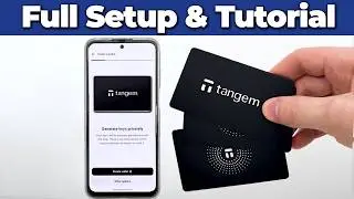 Tangem Wallet Complete Tutorial — Setup, Seedless Backup, Send & Receive