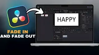 How To Text FADE IN And FADE OUT Animation In Davinci Resolve in SECONDS!