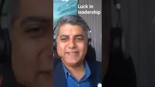 Luck in leadership. Is it true? Hear what Chandra Balani is saying here.