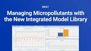 MIKE 2024 | WEST | Managing Micropollutants with the New Integrated Model Library