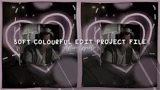 soft colourful project file | after effects