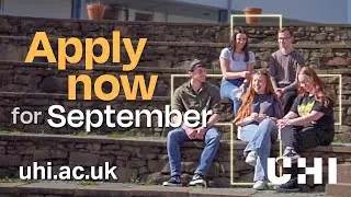 UHI - apply now for September 2024!